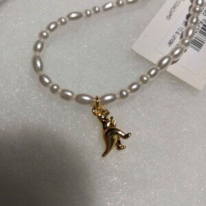 Stitch Fix Coach Rexy Pearl Choker Necklace